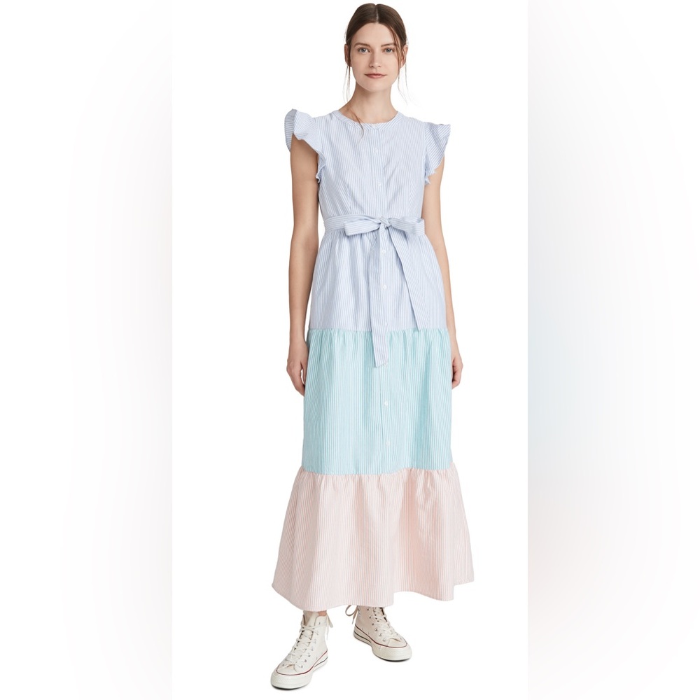 English Factory Colorblock Dress